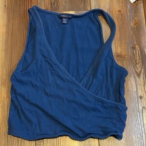 Aeropostale Navy Blue Women's Crop Top